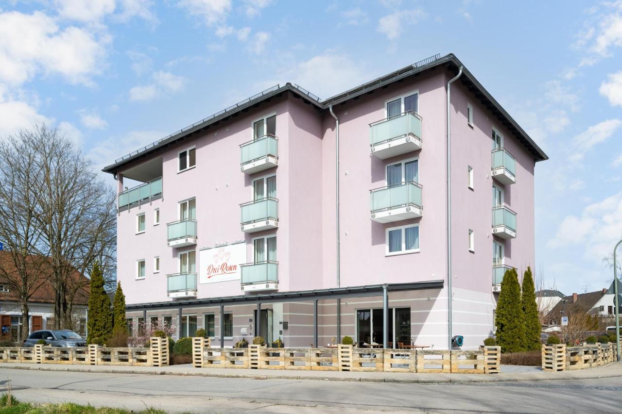 Hotel Drei Rosen Moosburg an der Isar Extérieur photo